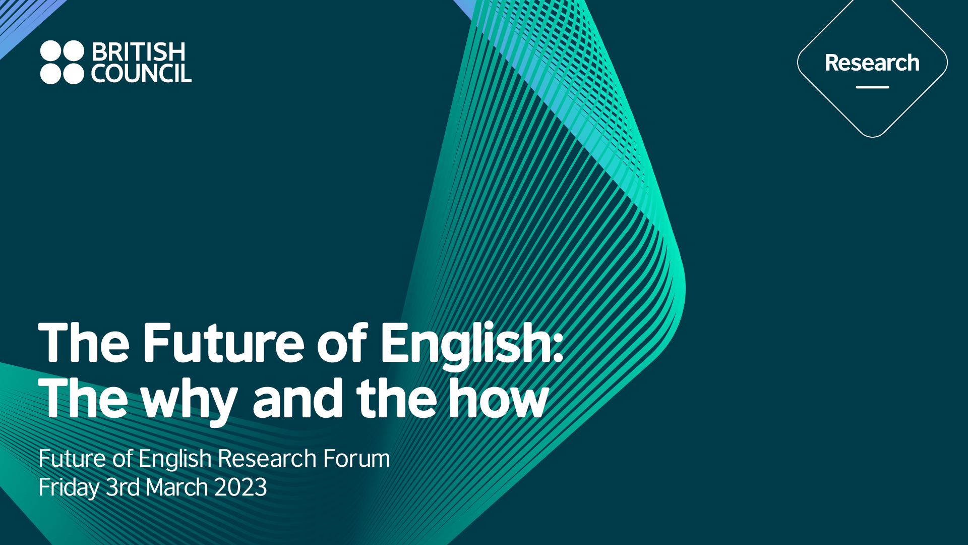 Future of English Research Forum British Council