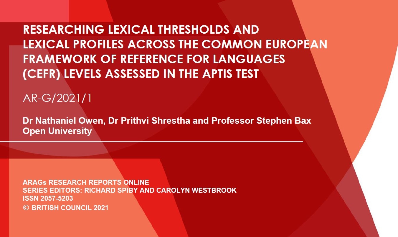Researching lexical thresholds and lexical profiles across the common