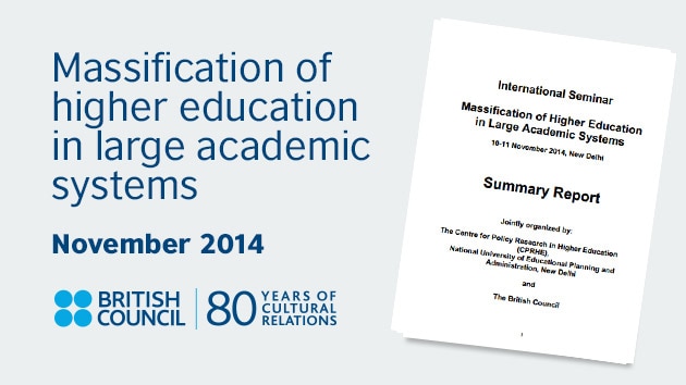 Massification Report: massification of higher education | British Council