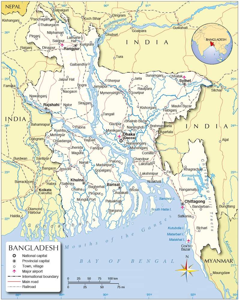 Map courtesy of Nations Online Map courtesy of Nations Online