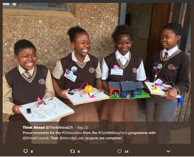 #GirlsMakingTech on Twitter, see more here #GirlsMakingTech on Twitter, see more here