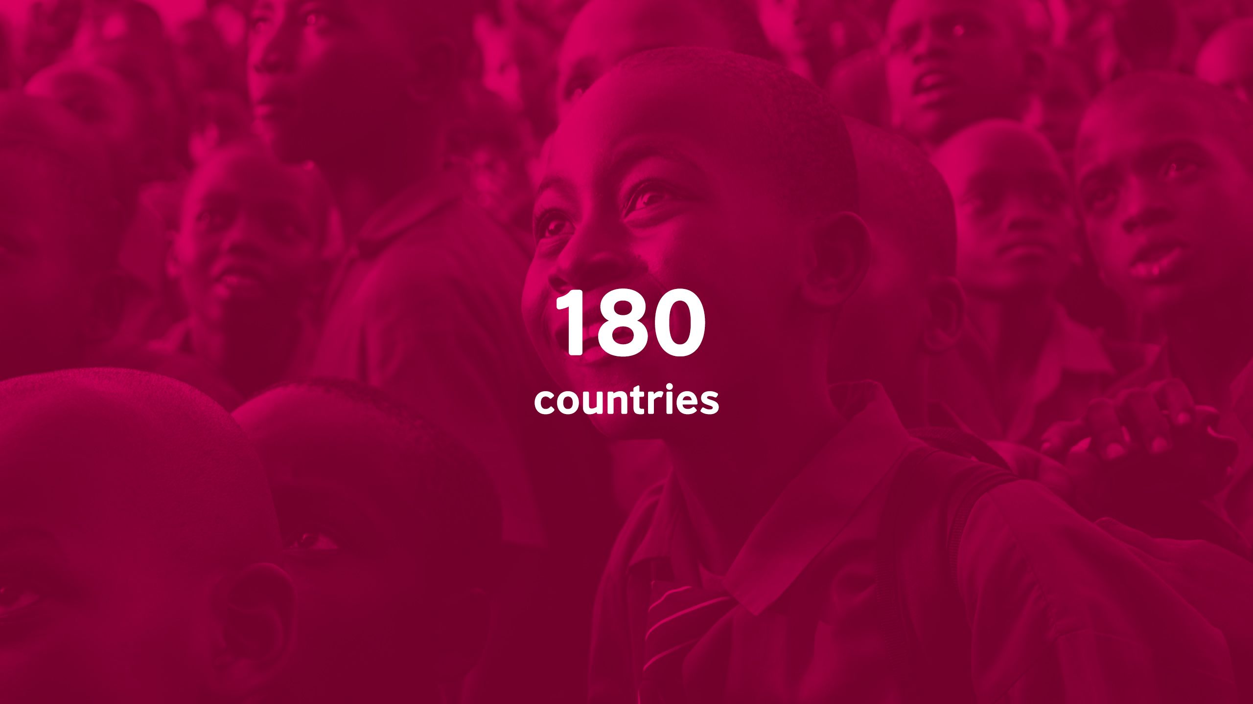 Ideas from 180 countries worldwide.