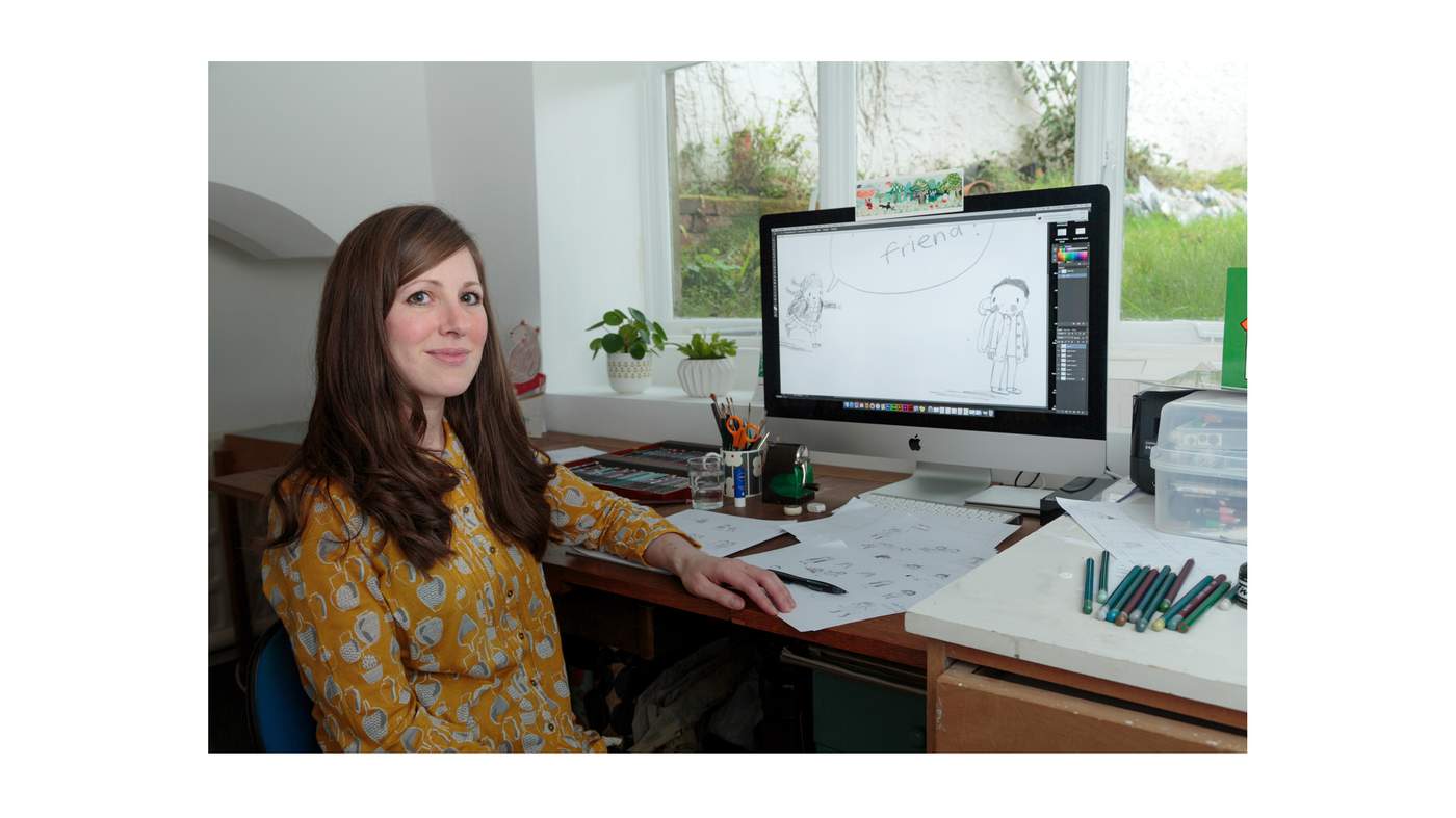 Photo of artist Rebecca Cobb